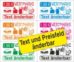 1000 Wertmarken + Preisfeld "Bier-Essen-Bierfest"